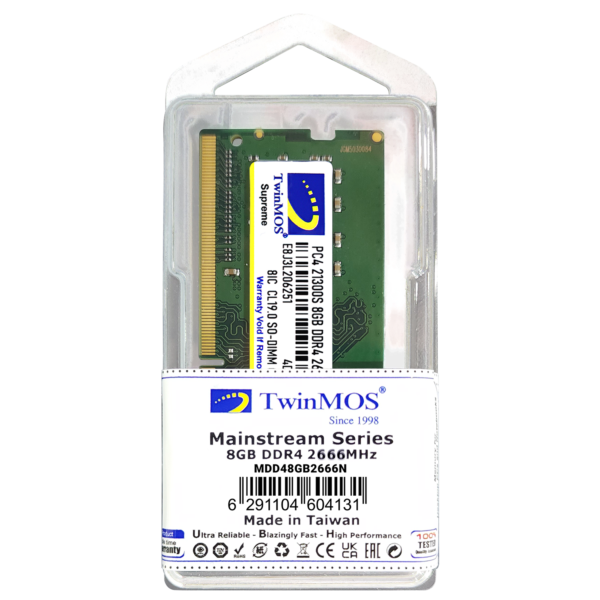 TwinMOS 2666MHz DDR4 SO-DIMM for Notebook - Image 3