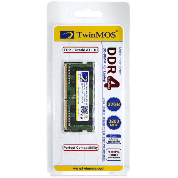 TwinMOS 3200MHz DDR4 SO-DIMM for Laptop - Image 2