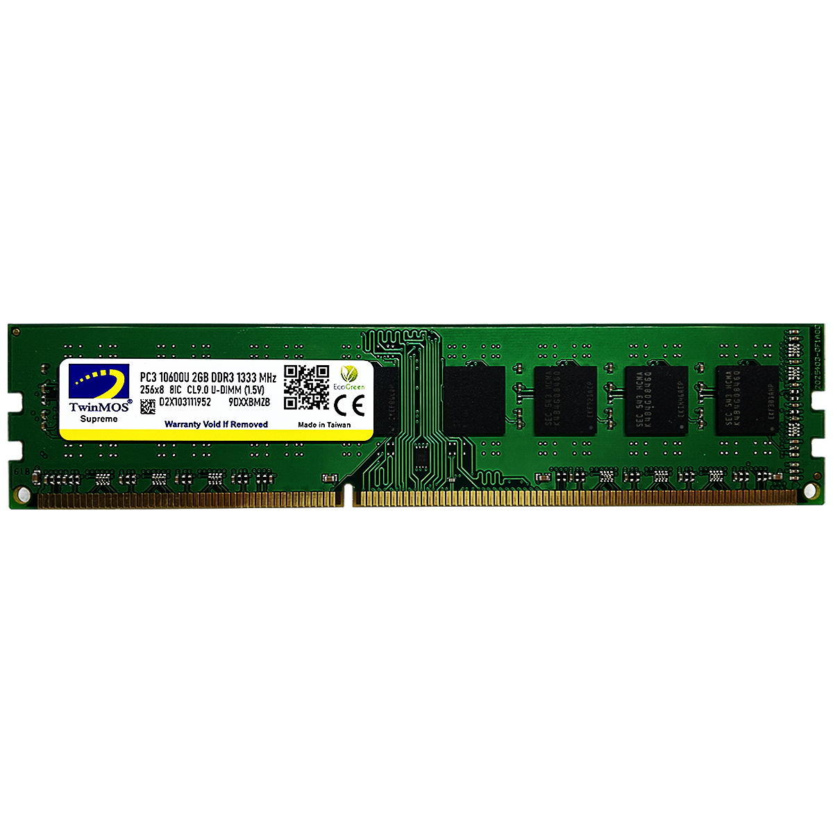 TwinMOS DDR3 1333MHz U-DIMM for Desktop