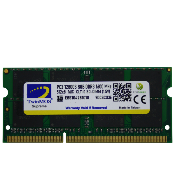 TwinMOS DDR3 1333MHz SO-DIMM for Notebook