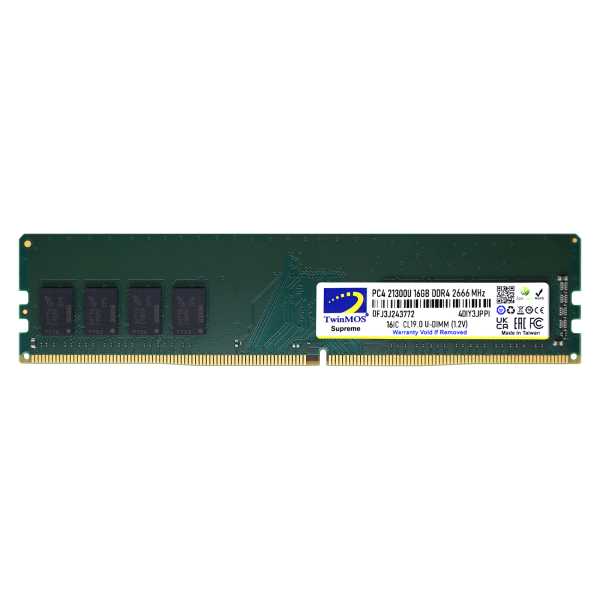 TwinMOS DDR4 2666MHz U-DIMM for Desktop